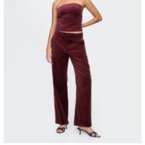 GAP velvet pants